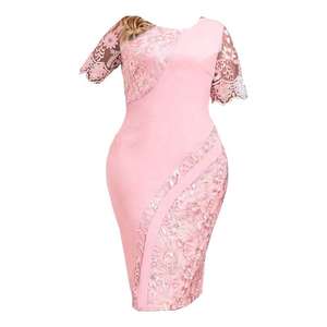 Ensemble pull moulant en dentelle florale de luxe pour femme, XXL, motifs variés, couleurs personnalisables, style décontracté, écologique, naturel, été, ODM - Product Image 3