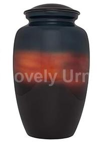 ปลาโลมาอะลูมิเนียมสำหรับเผาศพผู้ใหญ่สำหรับขี้เถ้าของมนุษย์ฟรีกระเป๋ากำมะหยี่ - Product Image 2