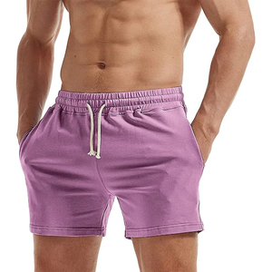 Pantalones Cortos Deportivos de Algodón 100% 2026, Dropshipping, Logotipo Personalizado, Pantalones Deportivos de Poliéster para Correr, Baloncesto, Gimnasio, Ropa Deportiva Activa para Hombre - Product Image 1