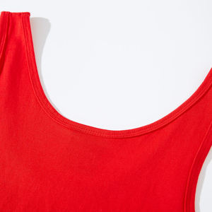 Nueva llegada de las mujeres ropa de gimnasio entrenamiento señoras camiseta sin mangas de alta calidad Yoga deportes Crop Top Fitness OEM personalizado mujeres camiseta sin mangas - Product Image 2