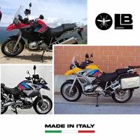 2 pegatinas 3D de protección lateral para motocicletas BMW GS R1200 2004-2007, compatibles con señales