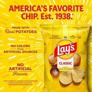 Bolsas de Papas Fritas Clásicas Frito Lay, 1 Oz, 10 Unidades - Product Image 2
