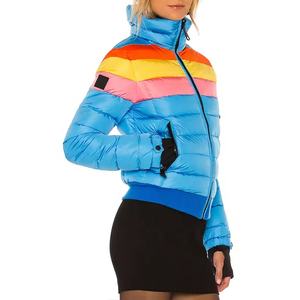 Abrigo Acolchado de Invierno para Mujer, Impermeable, Ecológico, Brillante, Personalizado, al por Mayor - Product Image 3