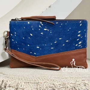 Fabricants Vente en gros de sacoches métalliques en cuir de vachette pour femmes, sacs pour téléphone portable, sacoches à bracelet, cadeaux pour dames - Product Image 1