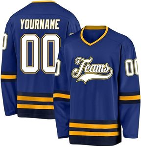 2025 nouveaux maillots de Hockey sur glace cousus haut surdimensionné équipe d'entraînement maillot de Hockey uniforme de glace - Product Image 2