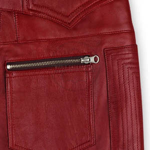 Pantalon en cuir pour homme de qualité supérieure, le plus vendu, écologique, respirant, infroissable, léger, décontracté, taille mi-haute, coupe droite - Product Image 6