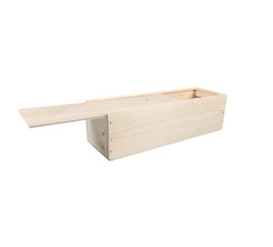 Cadeau de stockage de bijoux en forme de rectangle de style unique Boîte en bois finie Artisanat Loisirs et décorations pour la maison Fabriqué à la main Naturel - Product Image 2
