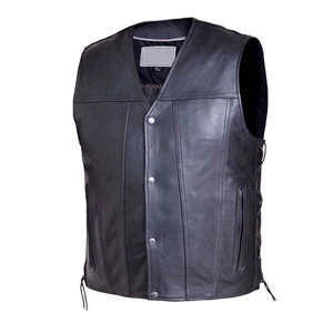 Chaleco de Cuero Ligero, Cómodo, con Aspecto Elegante, Logotipo Personalizado, Ideal para Combinar en Capas y Uso Diario Informal - Product Image 1
