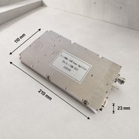 Module amplificateur de puissance HF RF 150W 50dB à gain élevé 28V 0,1-30MHz large bande PA pour communication, radar, navigation, anti-drone