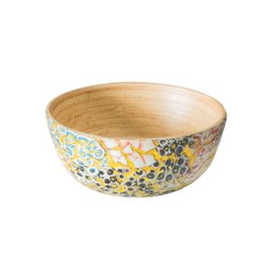 Hot Selling Eco-friendly Eggshell Spun <b>Bamboo</b> <b>Bowl</b> High Quality and Cheap Price Kitchenware Suppliers From Vietnam Wholesale - Product Image 3