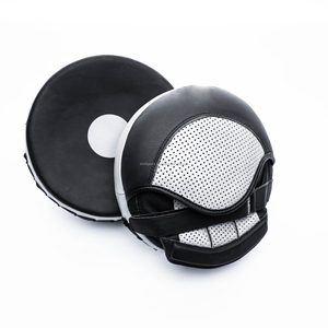 Custom Logo <b>Focus</b> Mitts Boxing Punch <b>Pads</b> Leather MMA Training Equipment Factory Price - Product Image 1