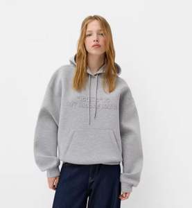 เสื้อฮู้ดผูกเชือกสำหรับผู้หญิงเสื้อกันหนาวมีฮู้ดสำหรับฤดูหนาวทรงหลวมเขียนตามสั่งขายส่ง - Product Image 6