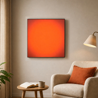 Lumière LED universelle pour salle de méditation, effet lever et coucher du soleil, art mural thérapeutique pour chambre à coucher