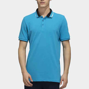 Polos de hombre de talla grande de algodón 100% al por mayor, impresión y bordado de logotipo personalizado, transpirable, color sólido, informales de verano - Product Image 1