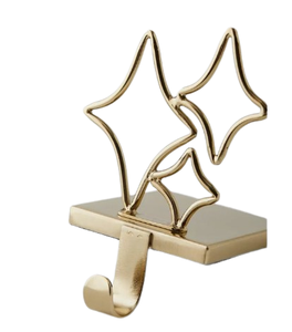 Soportes de calcetín de Navidad de oro de alta venta Adorno de estilo elegante Decoración para el hogar Soporte de calcetín de Navidad - Product Image 6