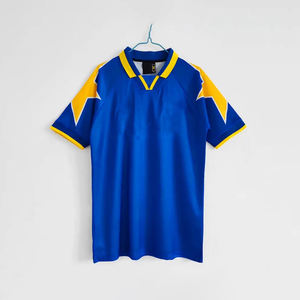 Maillot unisexe personnalisé de haute qualité 100% polyester imprimé par sublimation Tissu respirant pour les événements sportifs Vêtements décontractés Football - Product Image 1