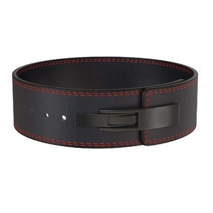 <span class=keywords><strong>Ceinture</strong></span> à levier d'haltérophilie en cuir personnalisée/<span class=keywords><strong>ceinture</strong></span> à <span class=keywords><strong>boucle</strong></span> à levier de levage électrique pour salle de sport/<span class=keywords><strong>ceinture</strong></span> d'haltérophilie à levier en cuir de vachette de 10mm d'épaisseur - Product Image 2