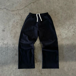 Nouveau survêtement baggy tendance, fabricant de survêtements pour hommes de haute qualité en coton, ensemble avec sweat à capuche et pantalon à fermeture éclair, ensemble deux pièces - Product Image 6