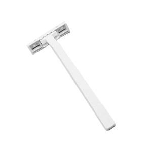 Maquinilla de afeitar ajustable para hombre, de seguridad, desechable, con hoja de acero inoxidable, color blanco - Product Image 4