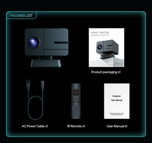 P50 Proyector Inteligente para Exteriores Android 11 2GB Allwinner H713 WiFi de Banda Dual BT50 Mini Beamer Portátil para Cine e - Product Image 3
