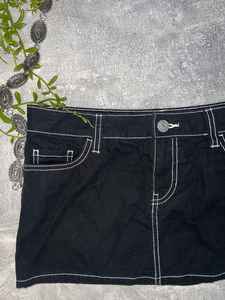 Vintage S Taille Denim Shorts Jeanagers Autre Artisanat Jeans Pantalon Court - Product Image 4