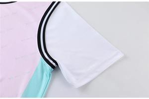 Conjunto de camiseta de baloncesto para jóvenes y adultos para hombres, uniforme de baloncesto con mangas cortas, camiseta de entrenamiento con cuello redondo, traje deportivo con estampado de dos bolsillos - Product Image 2