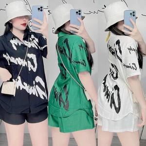 Ensemble de vêtements deux pièces pour femmes Prix raisonnable Emballage personnalisé naturel décontracté lavable Fabricant du Vietnam - Product Image 3