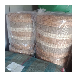 Grand coussin de coussin en jacinthe tissé confortable-Parfait pour la maison, le studio ou les zones de relaxation en plein air avec un produit naturel - Product Image 6