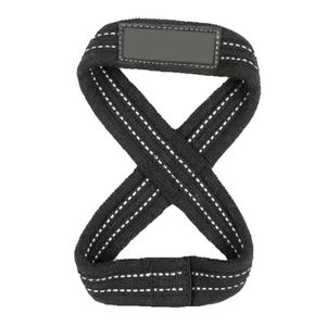 Sangles de musculation en coton en forme de 8, les plus vendues et les plus demandées, à faible MOQ, pour unisexe, service OEM disponible - Product Image 3