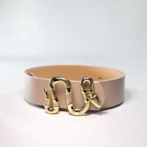 Cinturón de Aleación para Mujer con Hebilla de Serpiente - Product Image 1