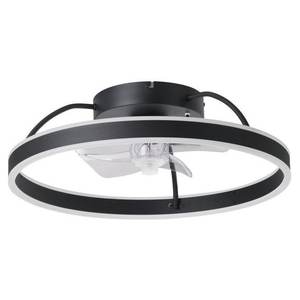 MARINELLA Ventilateur de plafond LED avec lumière Noir et Blanc 35193 20x15,5cm - Product Image 1