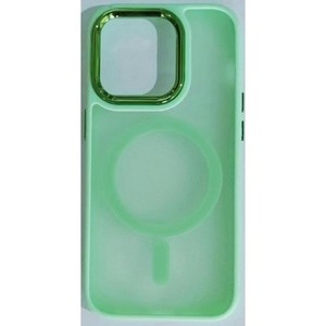 เคสใส iPhone 15 Pro Max 6.7 นิ้ว พร้อมวงแหวนแม่เหล็ก สีเขียว (บรรจุภัณฑ์ขายปลีก) - Product Image 1