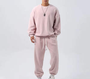 Conjunto Deportivo Informal para Hombre, Nuevo, de Alta Calidad, 100% Algodón, Transpirable, de Secado Rápido, Talla Grande, con Logotipo Personalizado Estampado, con Capucha, Moderno - Product Image 5