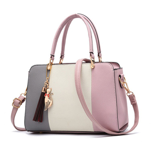 2024 unisexe sac fourre-tout décontracté Logo personnalisé taille couleur à la mode dames sac en cuir véritable PU fermeture à glissière impression décoration - Product Image 6