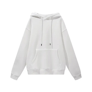 High Quality Custom Logo <b>Mens</b> Heavyweight Fleece Hoodie Oversized Loose Fit Blank Drawstring Streetwear <b>Pullover</b> Wholesale - Product Image 1