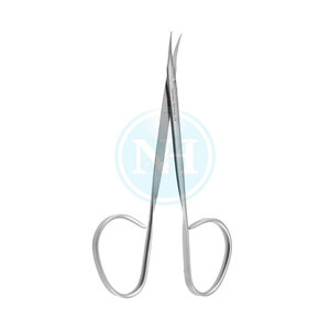 Ciseaux à points courbes en acier inoxydable, lames tranchantes, idéaux pour la coupe de tissus et de fils, ciseaux à points courbes robustes - Product Image 3