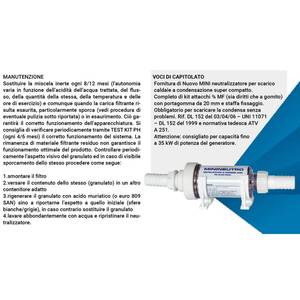Euroacque Neutralizzatore di Condensa Acida Compatto 3/4" per Caldaie a Condensazione, Origine Italia, Modello per Sistemi HVAC Domestici - Product Image 4