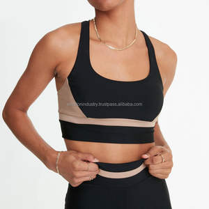 Soutien-gorge de sport pour femmes Yoga grande taille dos nu haut court fitness course soutien-gorge de yoga creux tasses amovibles Yoga soutien-gorge de sport - Product Image 3