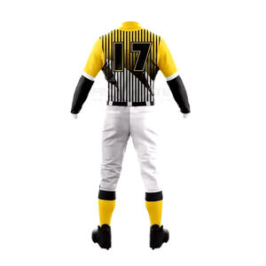 เครื่องแบบเบสบอลสำหรับผู้ชายเครื่องแบบเบสบอลระบายอากาศขนาดใหญ่พิเศษ - Product Image 3