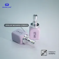 Blok disilikat lithium HT LT C14, blok keramik press, cakram keramik CAD/CAM, blok keramik gigi