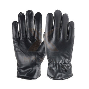 Gants d'hiver en cuir durable, légers, décontractés, pour l'extérieur, design personnalisé, vente en gros - Product Image 1