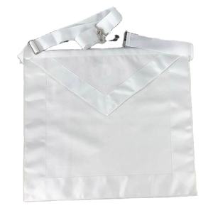 Delantal Masónico Rectangular Vintage Personalizado, con Imperdible, Hecho en Pakistán, de Lona Ecológica de Alta Calidad - Product Image 1