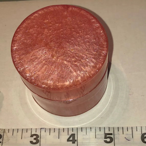 Pot en résine avec couvercle Boîte de rangement en résine Récipient en résine - Product Image 4