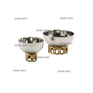 Highest Quality Aluminium Dessert Serving Bowl Trending Design Tableware Fruits <b>Sweets</b> Bowl At Cheapest Pricing - Product Image 2