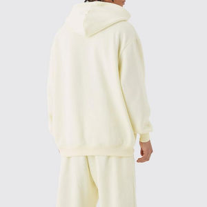 Vêtements pour hommes personnalisés Ensemble pull à capuche Combinaisons de haute qualité assorties pour hommes Survêtements à col montant avec logo personnalisé - Product Image 6