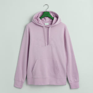 Sudadera con capucha de gran tamaño de 500gsm para hombre de peso pesado, ropa de invierno con hombros caídos de algodón 100% para estampado 3D de hojaldre - Product Image 2