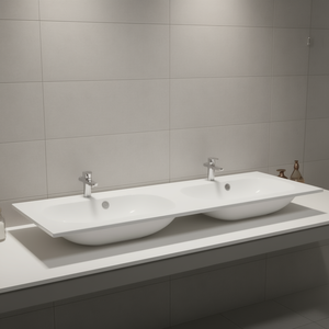 Évier double moderne de 120 cm - Product Image 3