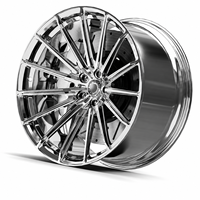 Jantes en alliage forgé Chrome Argent 17-24 pouces 5x100/5x112/5x114.3/5x120/5x115 pour BMW M3/M4/M5/325i/330i/340i/430i/X3/X4