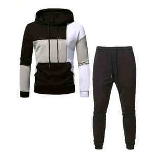 2025 chándales de chándal de lana de ajuste Regular para hombre y conjunto de Jogger, ropa deportiva ligera sostenible para adultos, chándales de invierno - Product Image 1