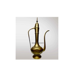 Nuevo diseño árabe cafetera Dallah elegante y única cafetera turca diseño atractivo tetera de plata de la más alta calidad - Product Image 1